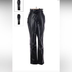 Aritzia faux leather pants